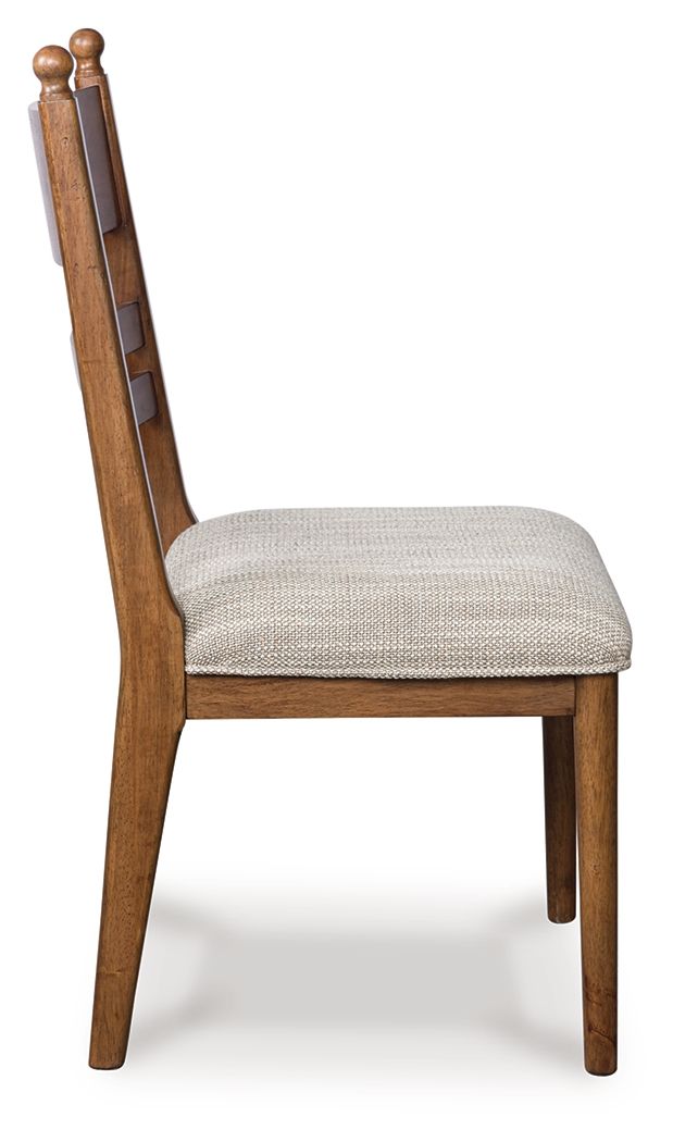Greddinton - Chaise d'appoint de salle à manger rembourrée (lot de 2)
