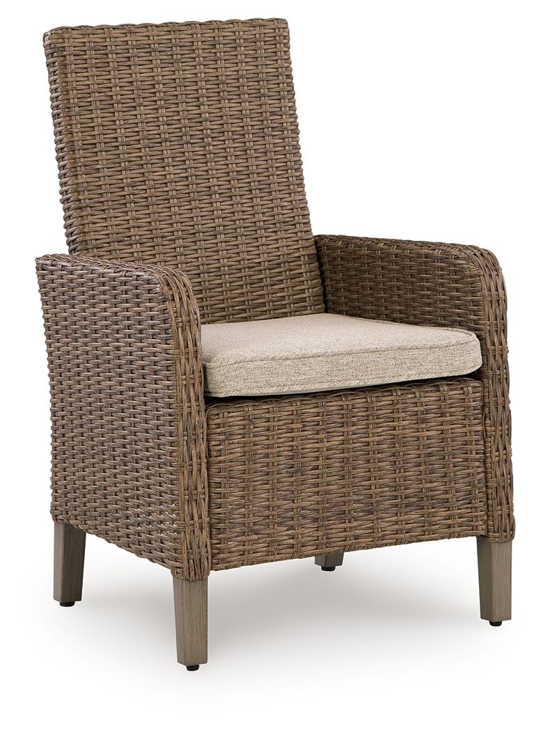 Laguna Heights - Fauteuil avec coussin (Lot de 2) - Beige