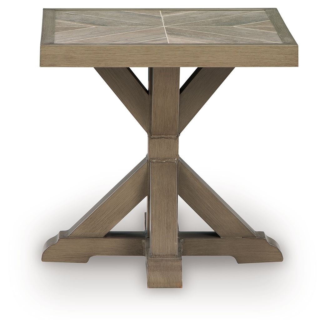Laguna Heights - Table d'appoint carrée - Beige