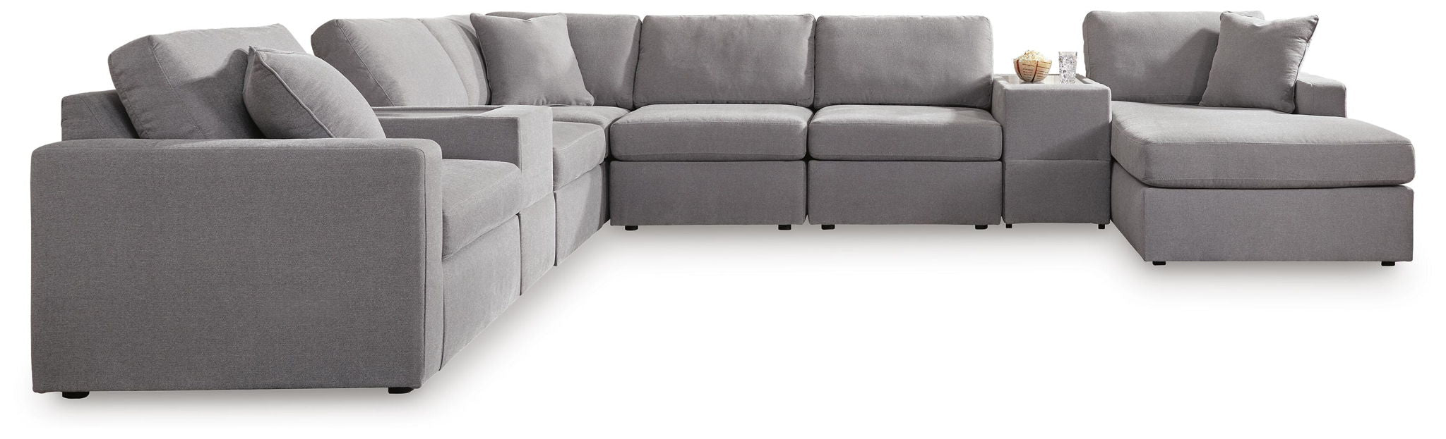 Modmax - U-Shaped Sectional - Granite