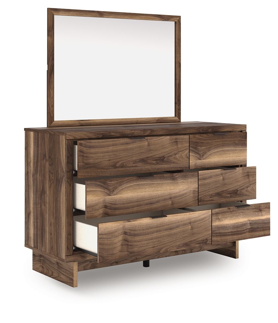 Chirason - Commode et miroir - Marron