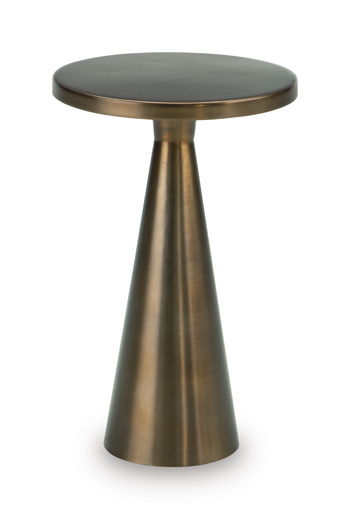 Budington - Accent Table - Light Bronze Finish
