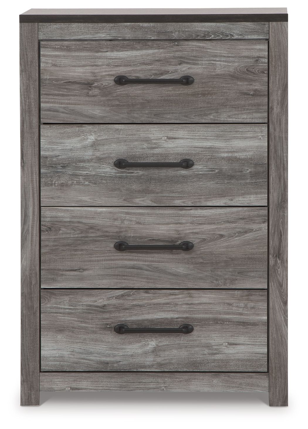 Bronyan - Commode à quatre tiroirs - Gris foncé