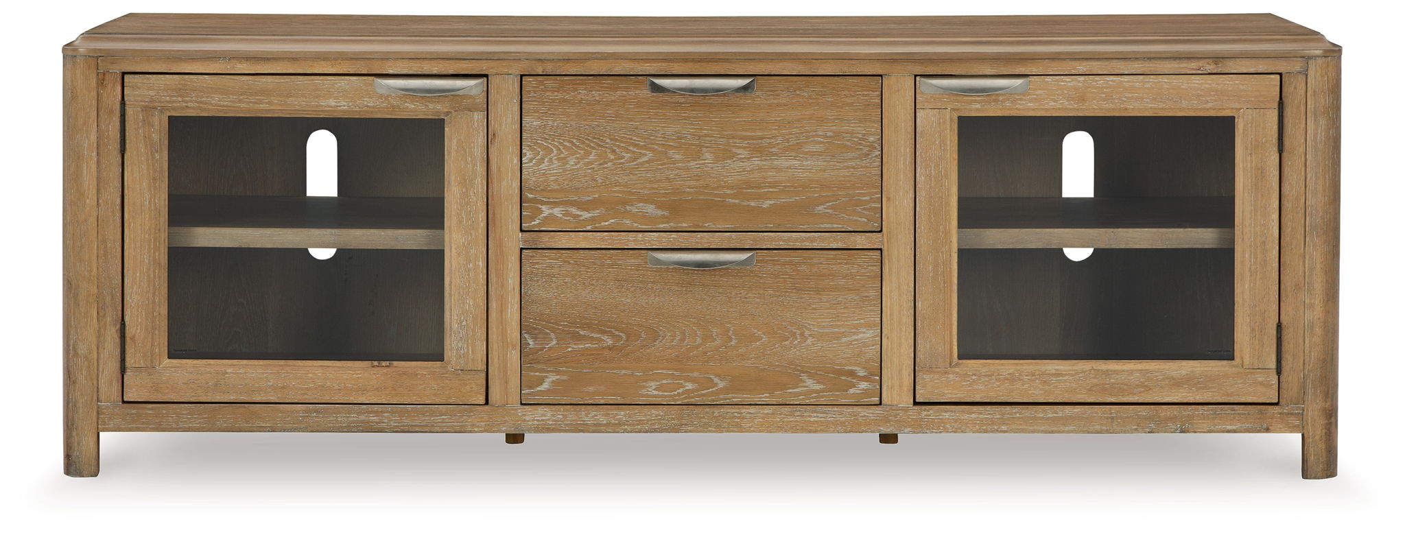 Rencott – Meuble TV extra large – Marron clair