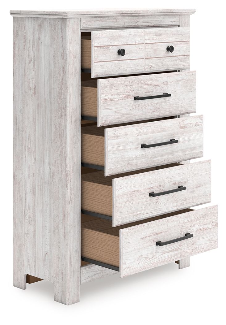 Makidern - Commode à cinq tiroirs