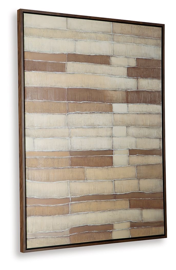 Kalanmore - Décoration murale - Marron / Fauve / Blanc