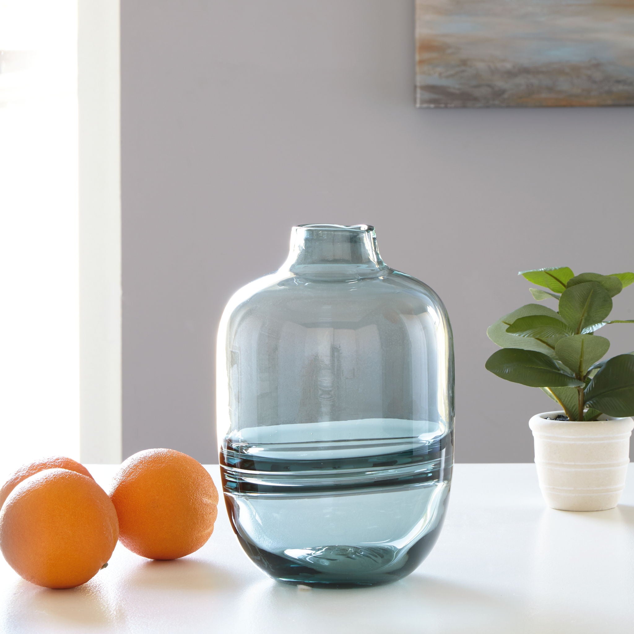 Lemmitt - Vase - Sarcelle