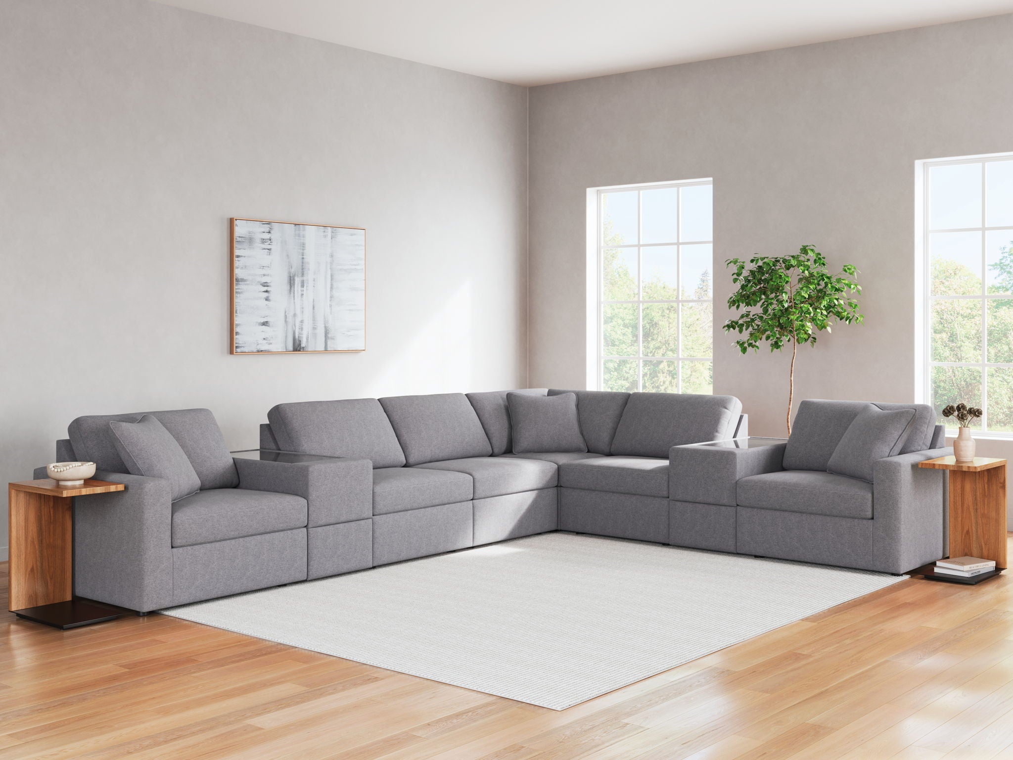 Modmax - Sectionnel - Granit