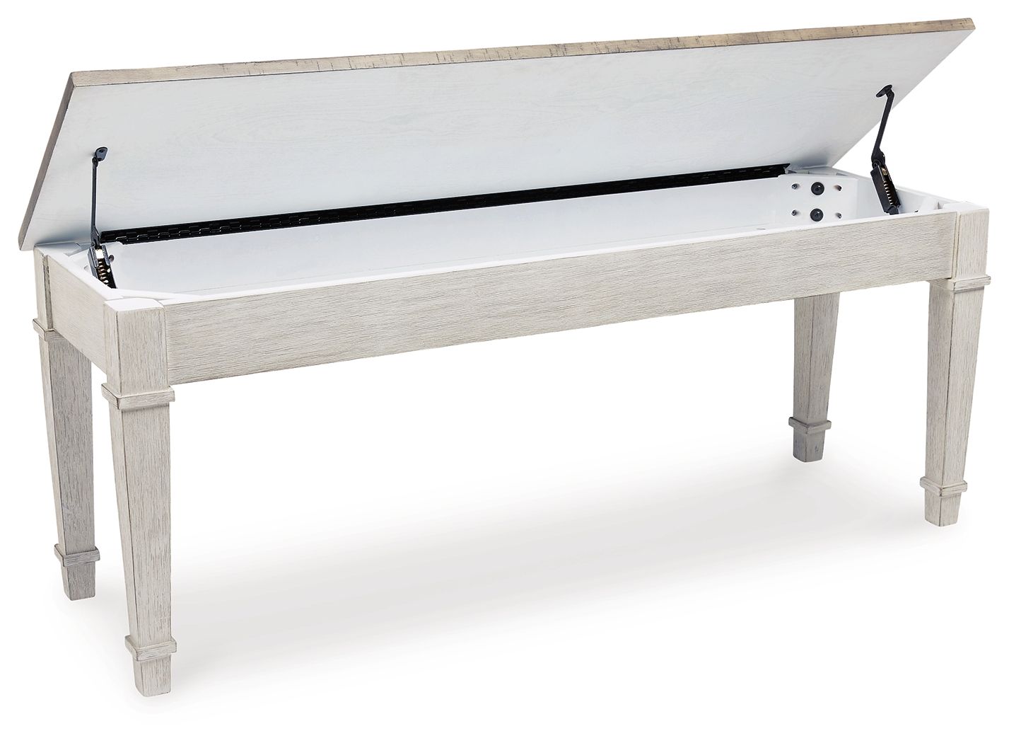 Skempton - Banc de rangement - Blanc
