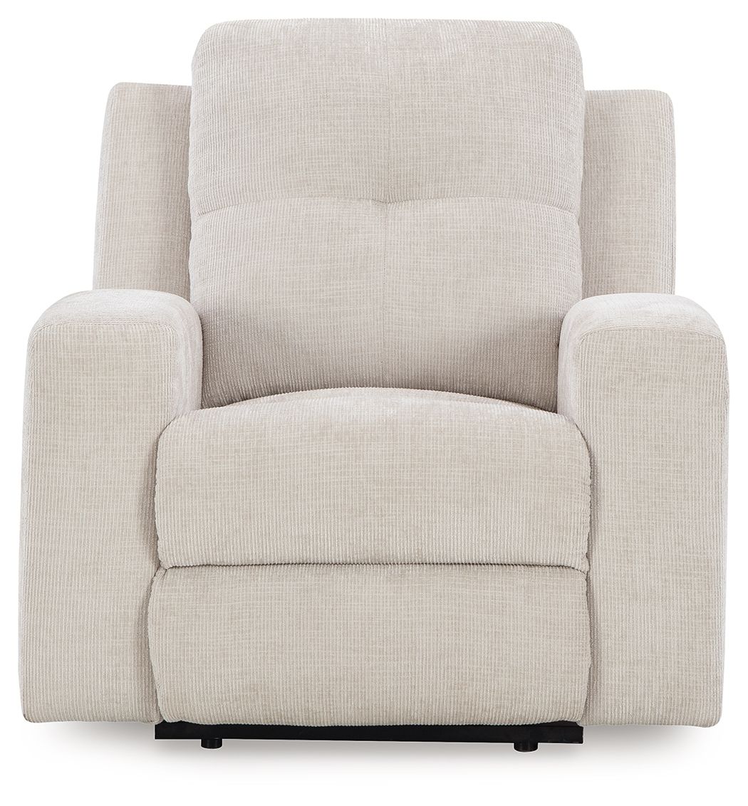 Danum - Fauteuil inclinable zéro dégagement - Tissu - Stone