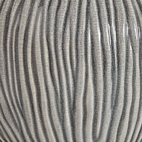 Judlen - Lampe de table en céramique - Finition gris/doré