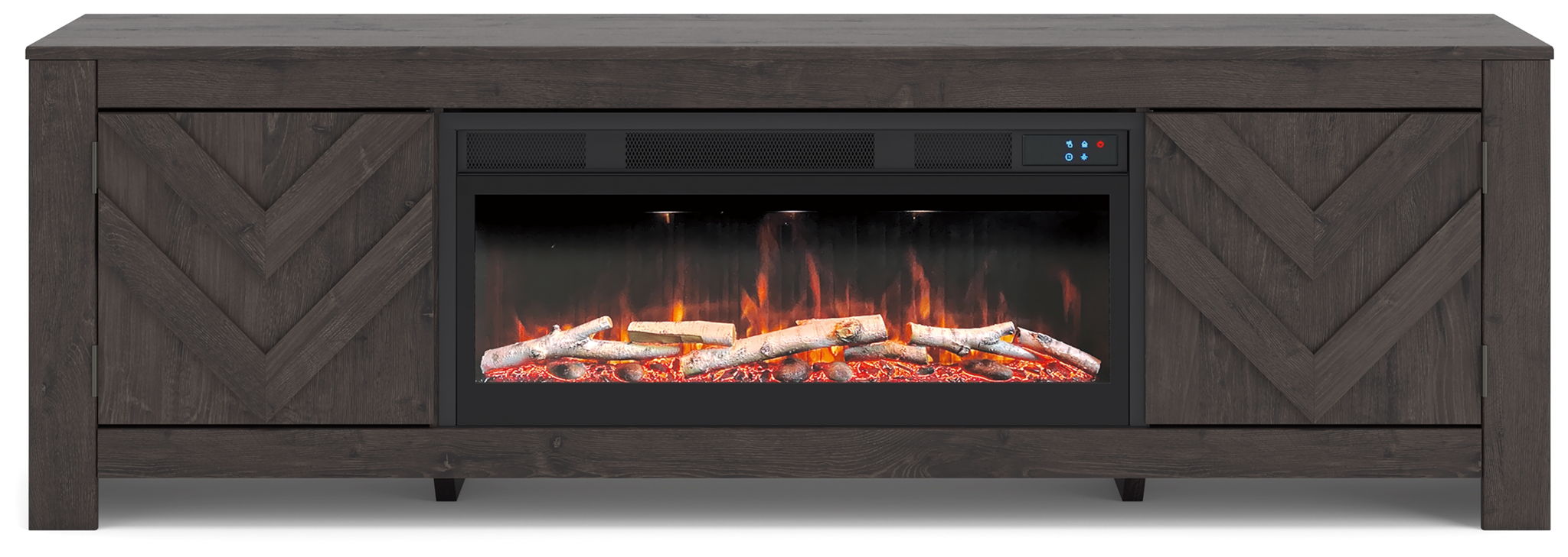 Cayboni - Meuble TV LG avec option cheminée