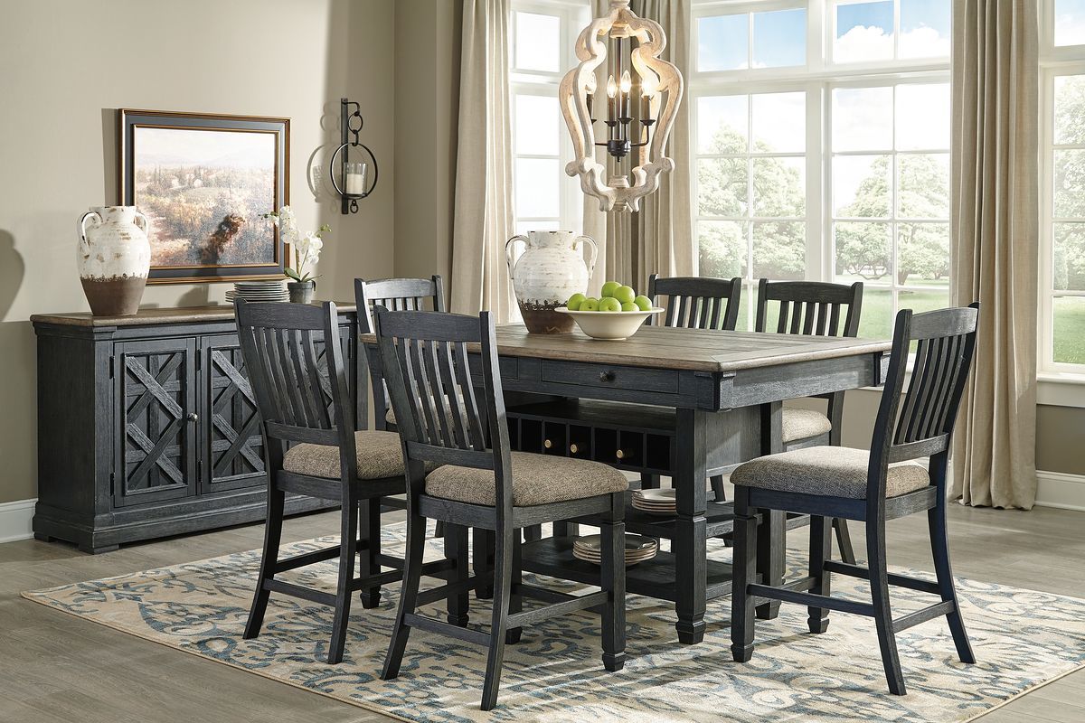 Tyler Creek - Ensemble de table hauteur comptoir
