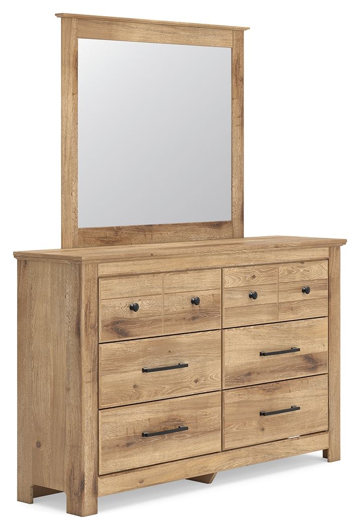 Commode Makidern à six tiroirs