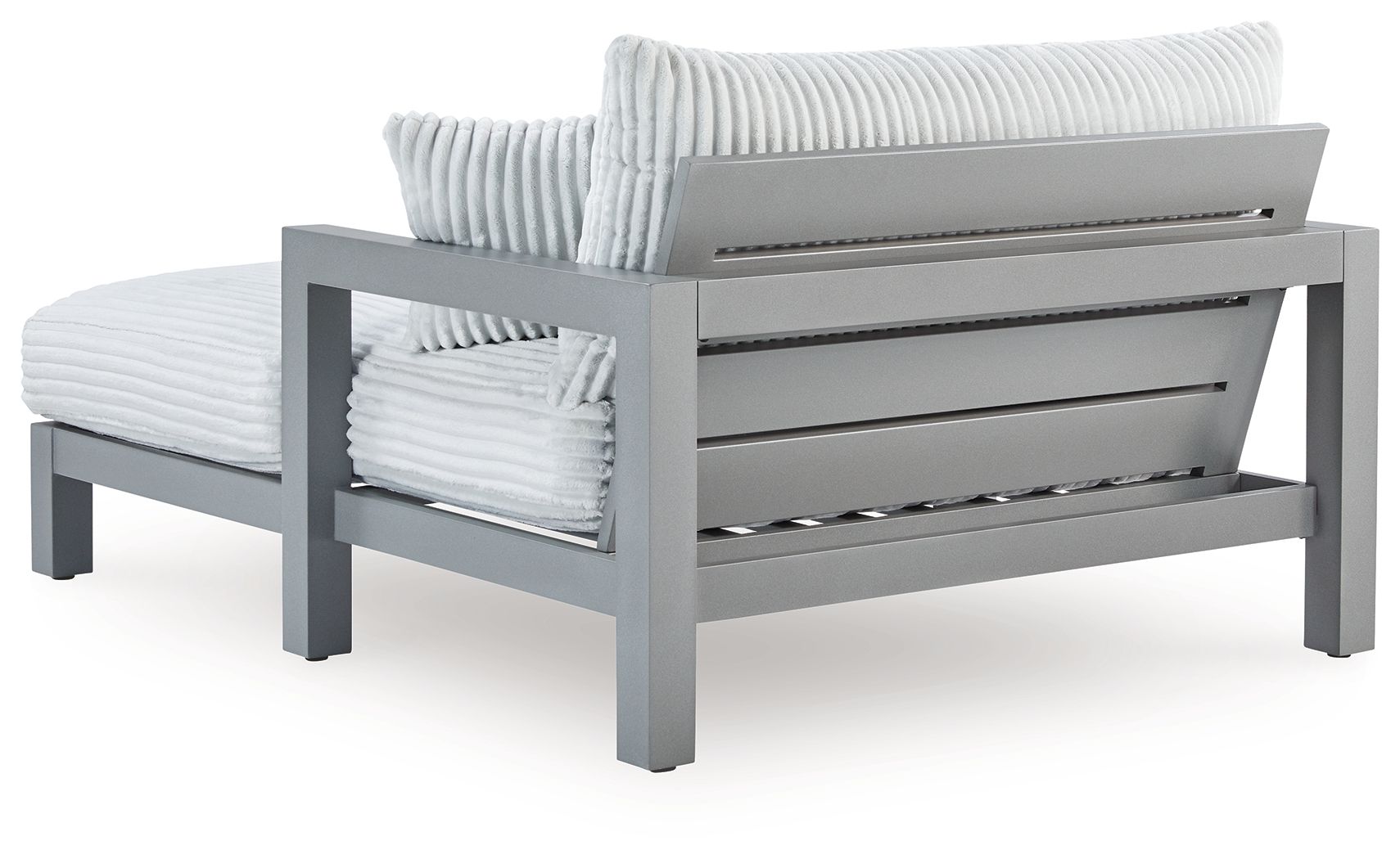 Chaise longue Hurley Park avec coussin - Grise