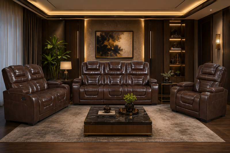 Kingston Leather Power Recliner