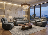 Jenner Afton Grey Power Reclining