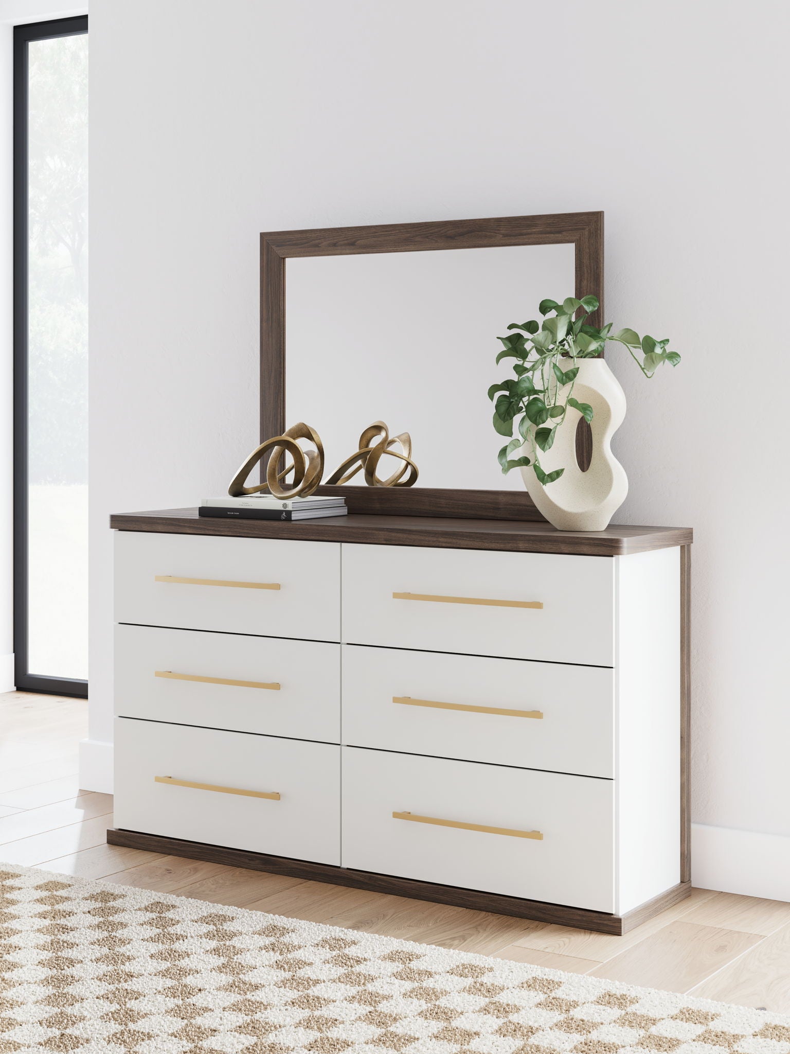Commode à six tiroirs Kendanport