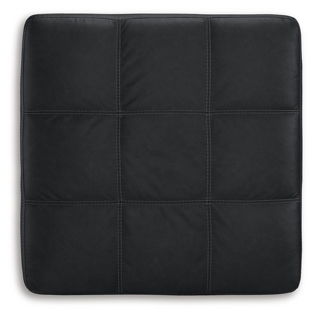 Barlin Mills - Pouf d'appoint surdimensionné