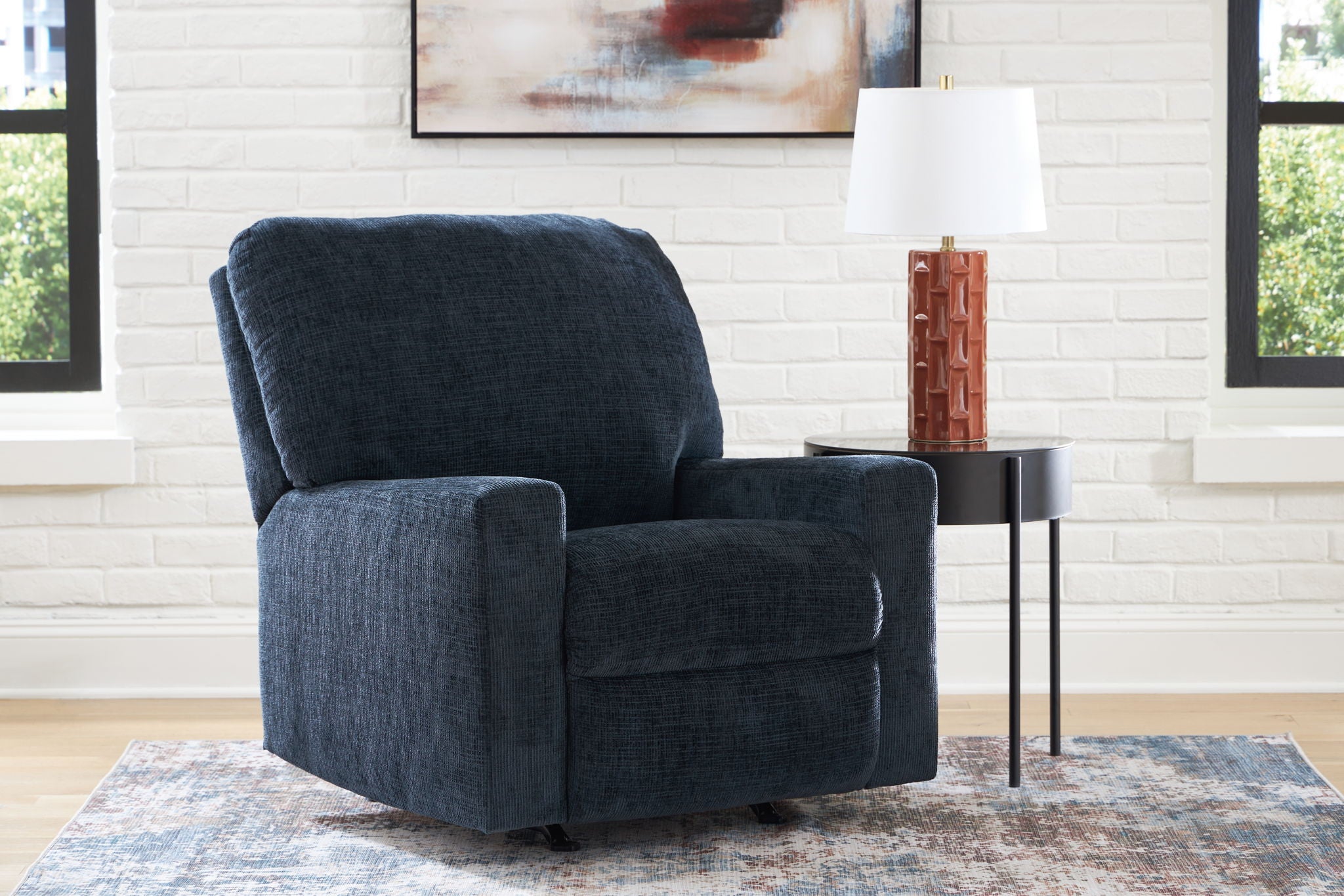 Aviemore - Fauteuil inclinable à bascule - Tissu - Encre