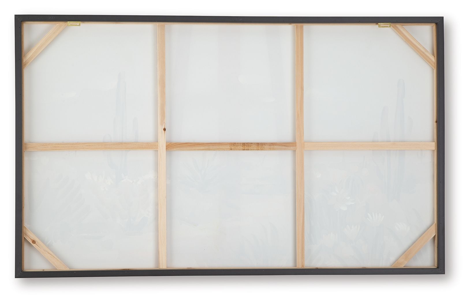 Sidworth - Art mural - Vert / Beige / Gris