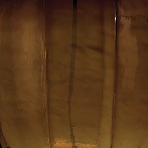 Bainmore - Lampe de table en verre - Ambre
