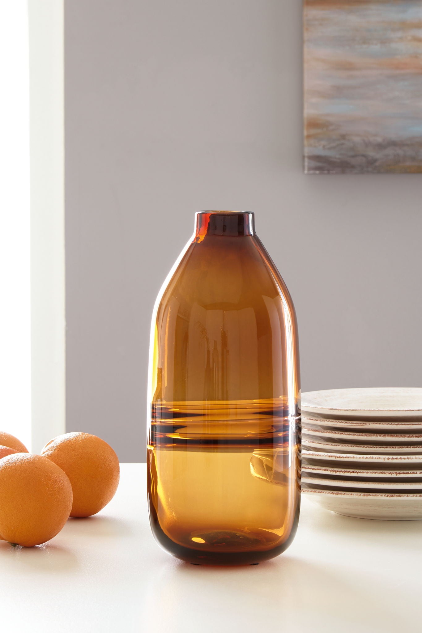 Lemmitt - Vase - Ambre