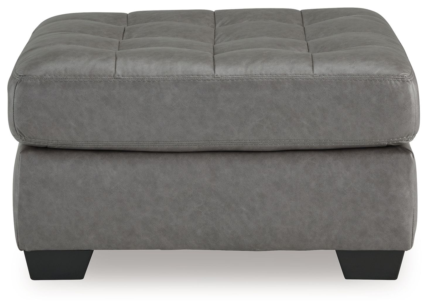 Clairette Court - Ottoman d'appoint surdimensionné - Alloy
