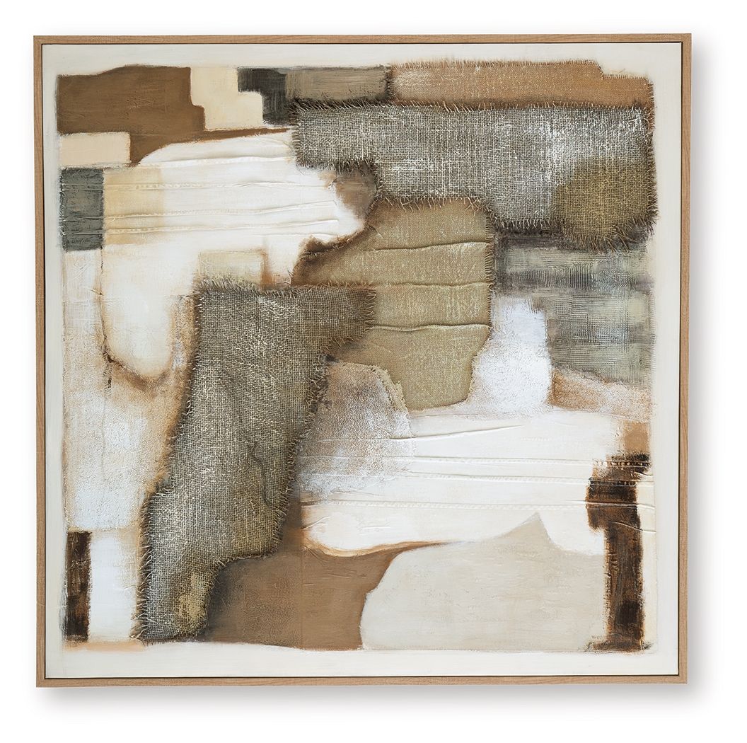 Wylander - Décoration Murale - Beige / Marron / Gris