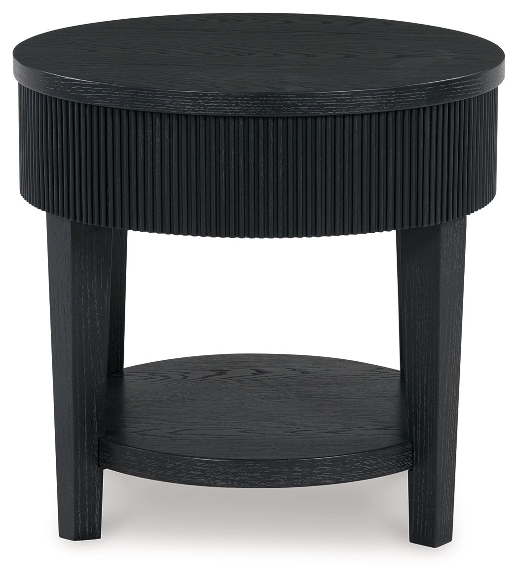 Marstream - Table d'appoint ronde - Noir