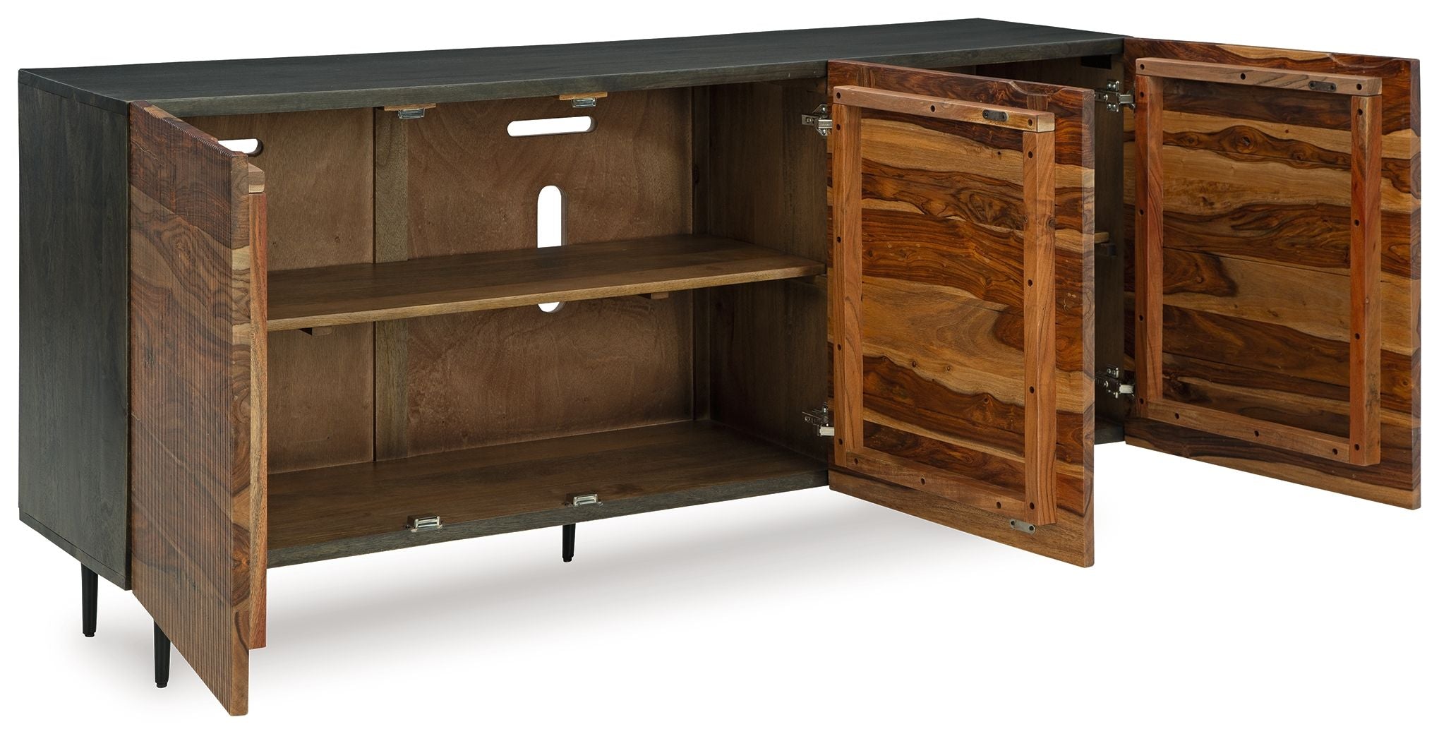 Darrey - Meuble d'appoint - Naturel / Marron