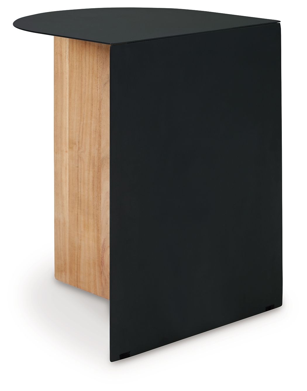 Ladgate - Table d'appoint - Noir / Naturel