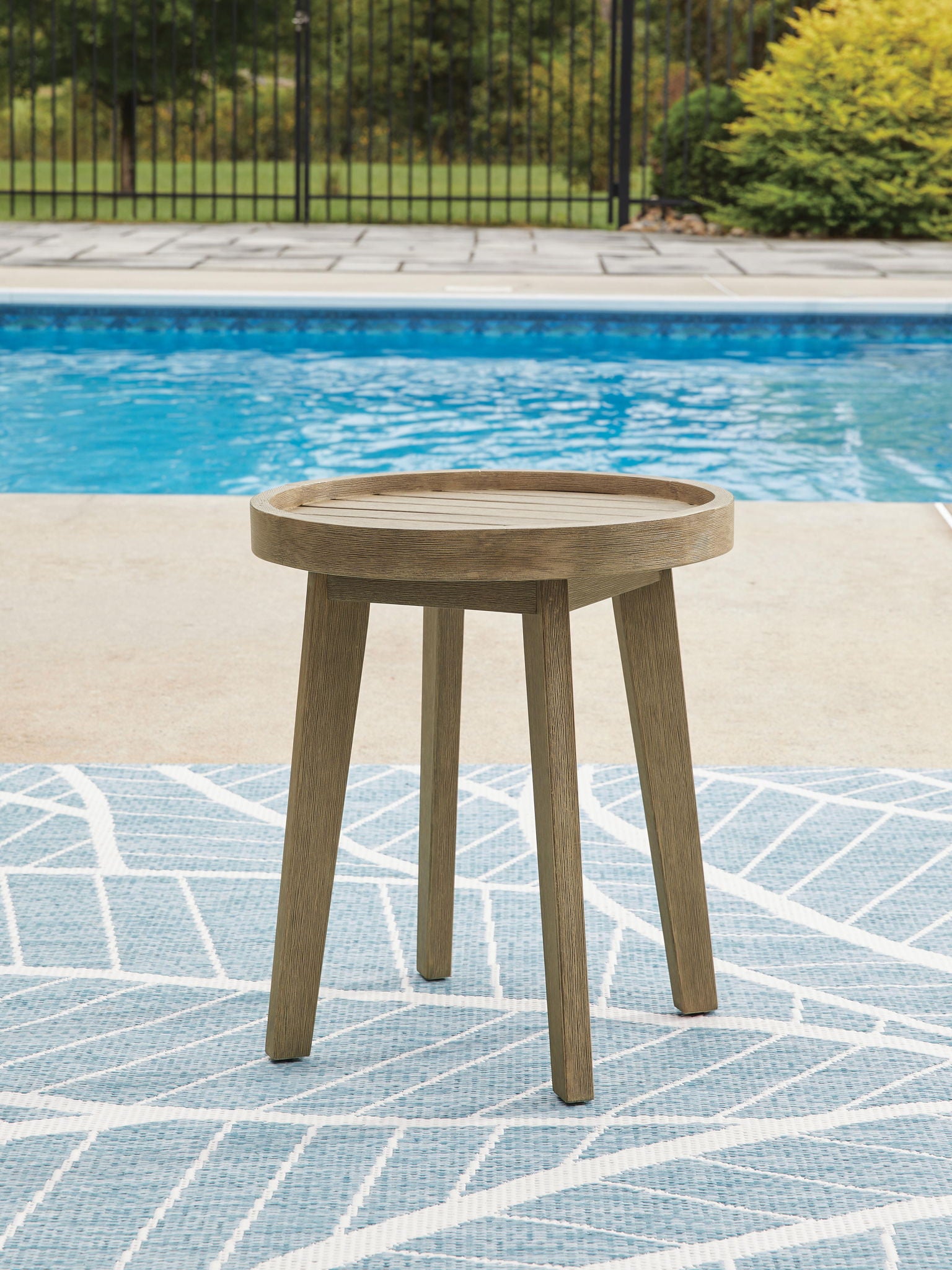 Marina Sun - Table d'appoint ronde - Beige