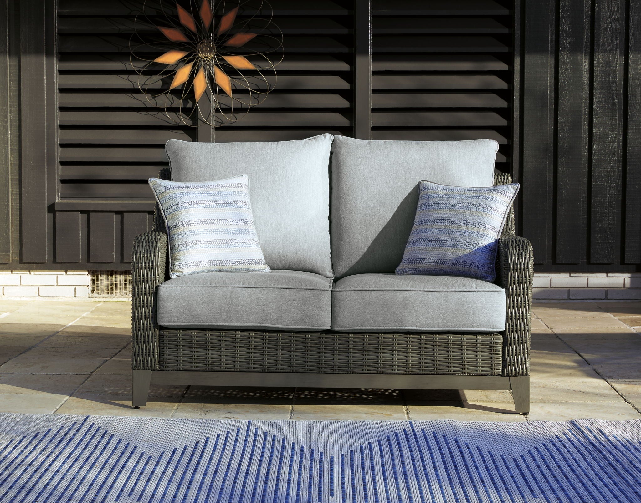 Elite Park - Causeuse avec coussin - Gris