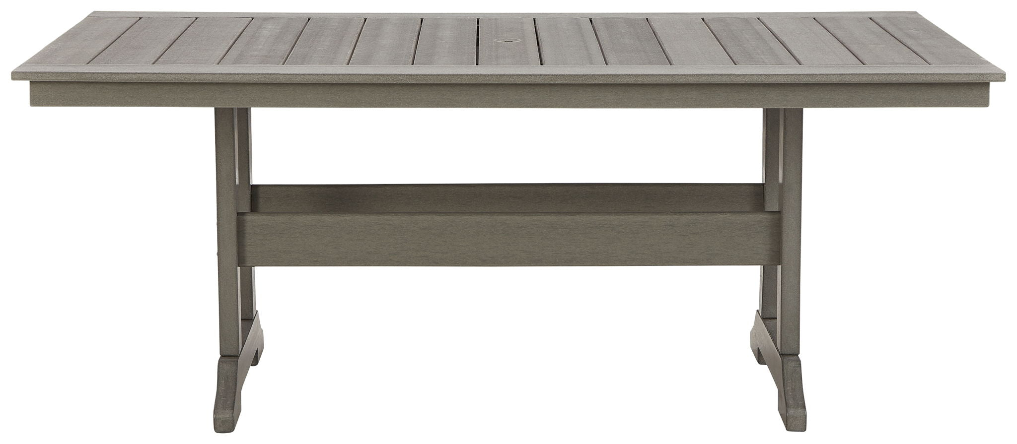 Visola - Ensemble de salle à manger 7 pièces avec 6 chaises - Gris