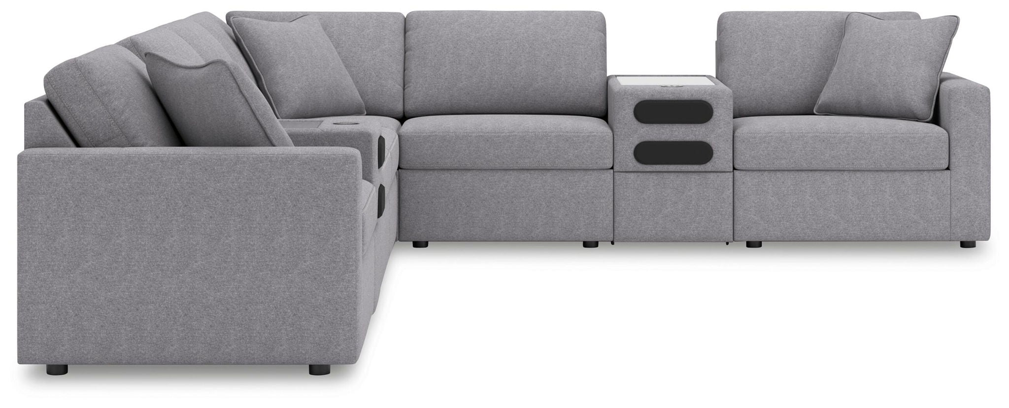 Modmax - L-Shaped Sectional - Granite