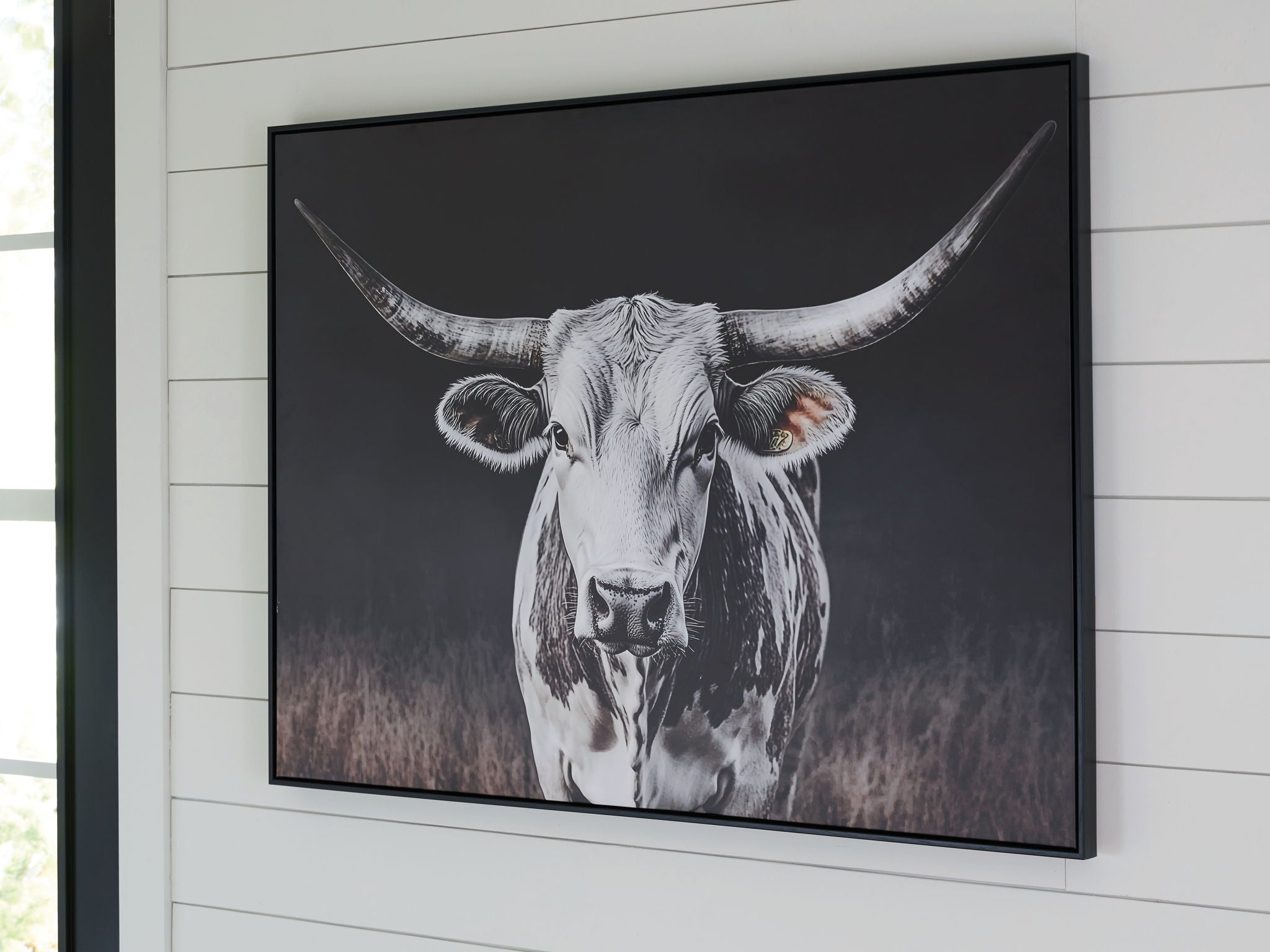 Harlandale - Décoration murale - Noir / Blanc / Marron