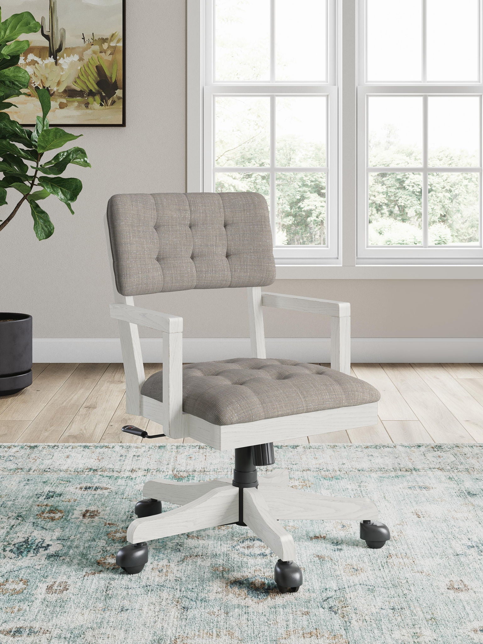 Robbinsdale - Chaise de bureau - Blanc antique