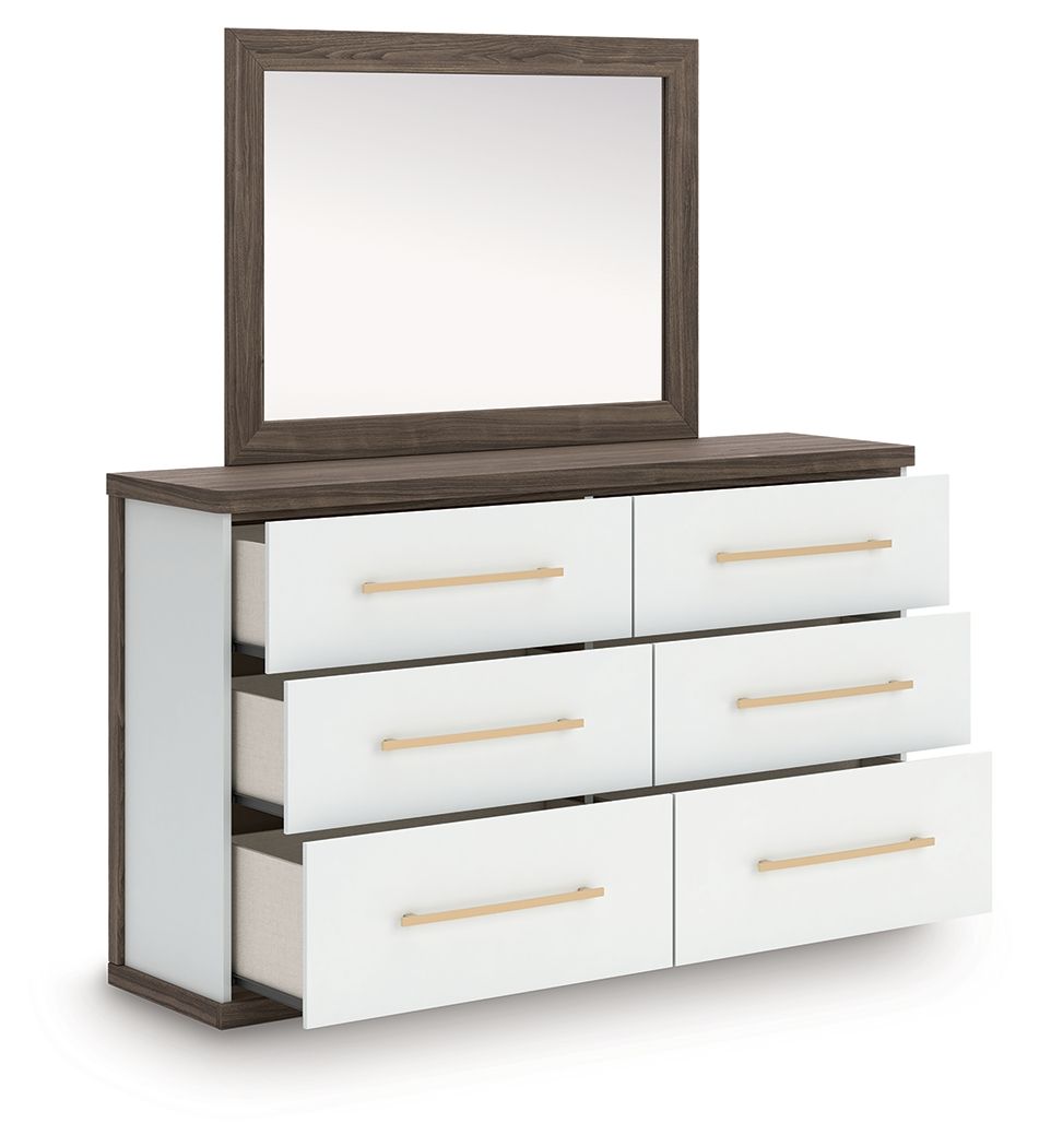 Commode à six tiroirs Kendanport