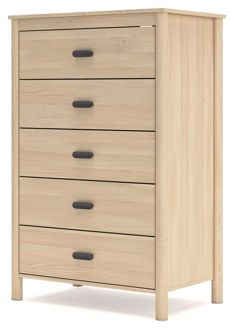 Cabinella - Chiffonnier à cinq tiroirs - Beige