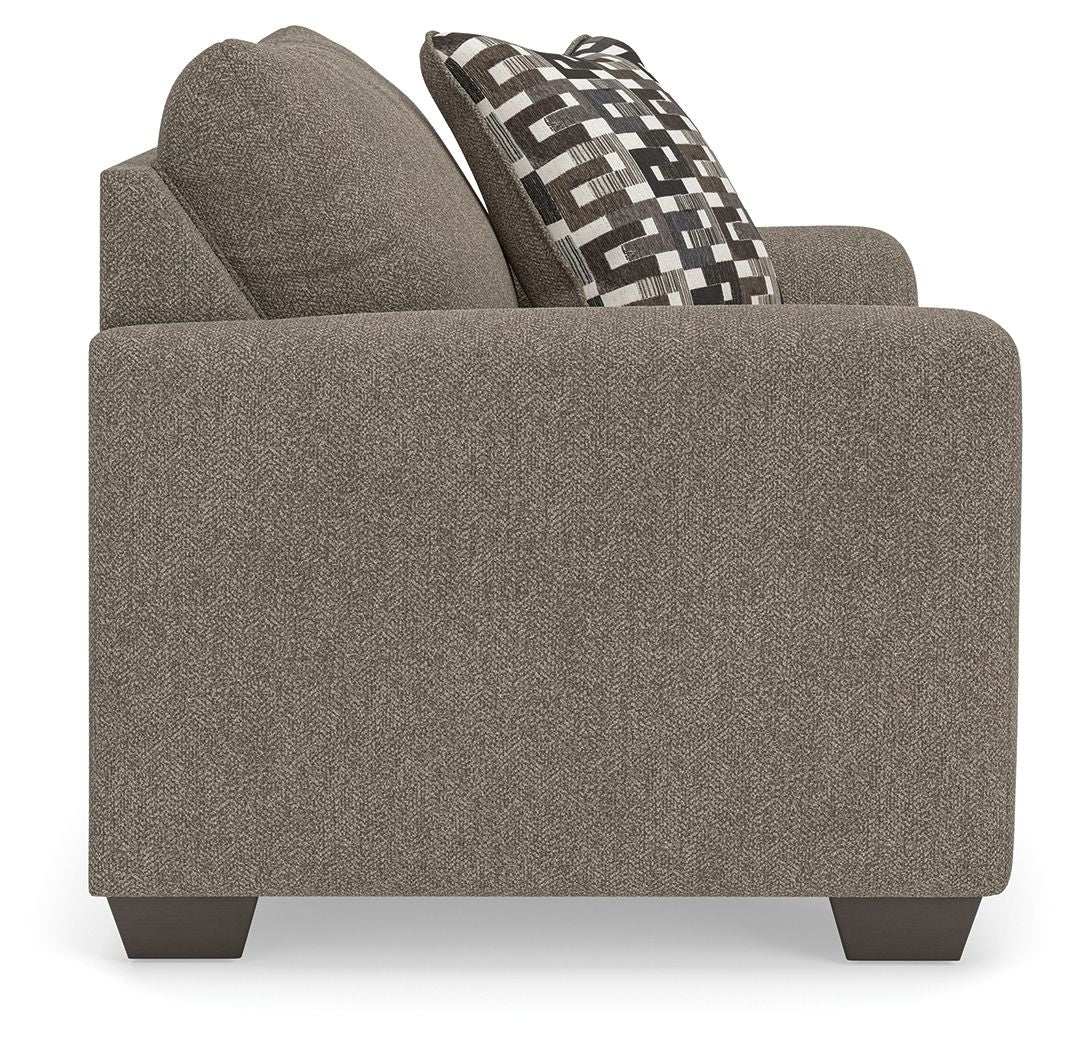 Triston-Peaks - Fauteuil large - Suède