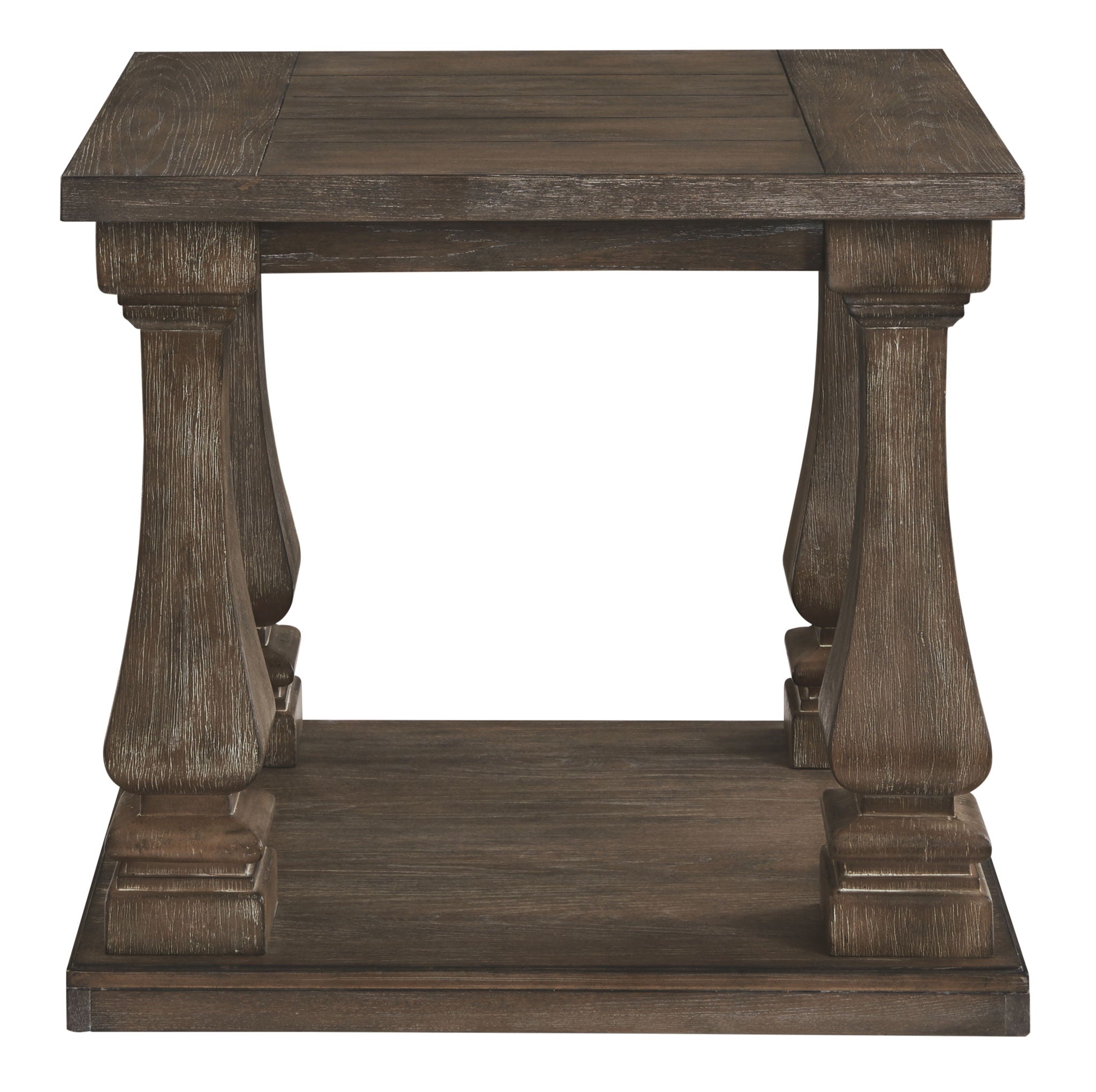 Johnelle - Table d'appoint rectangulaire - Gris