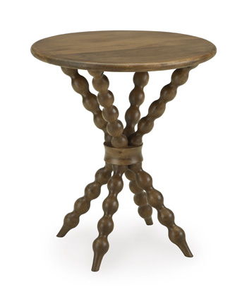 Jadner - Accent Table - Light Brown