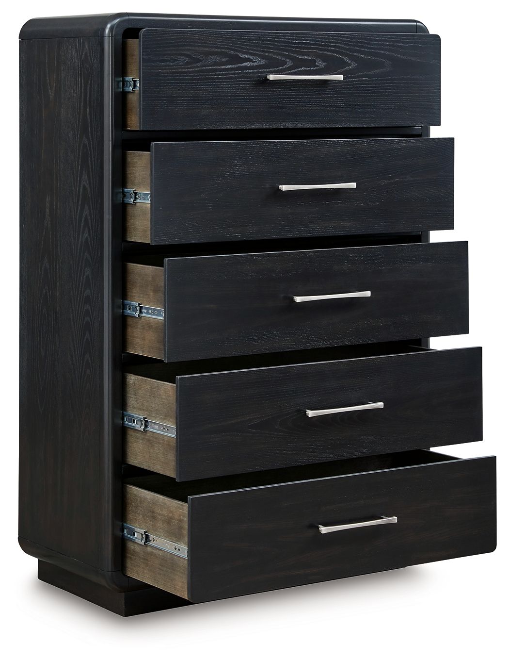 Rowanbeck - Commode à cinq tiroirs - Noire