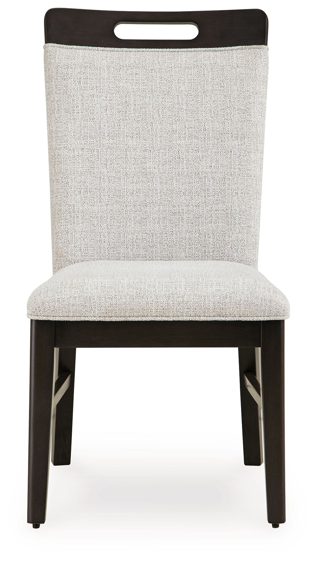 Neymorton - Chaises d'appoint rembourrées (lot de 2) - Gris clair / Marron