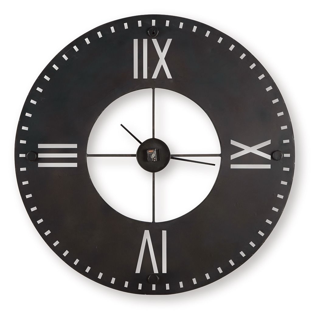 Lytle - Horloge murale - Marron antique