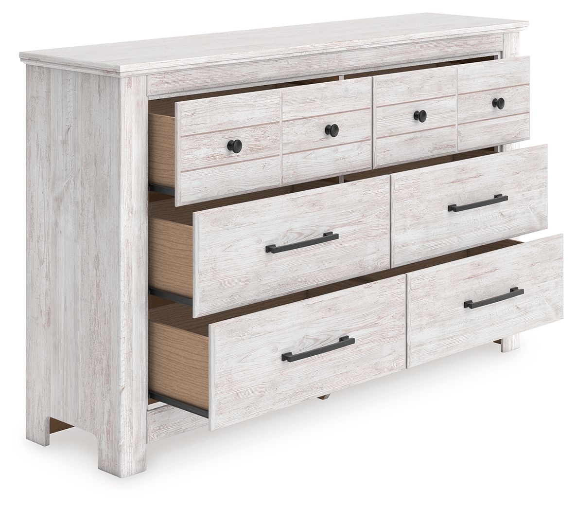 Commode Makidern à six tiroirs