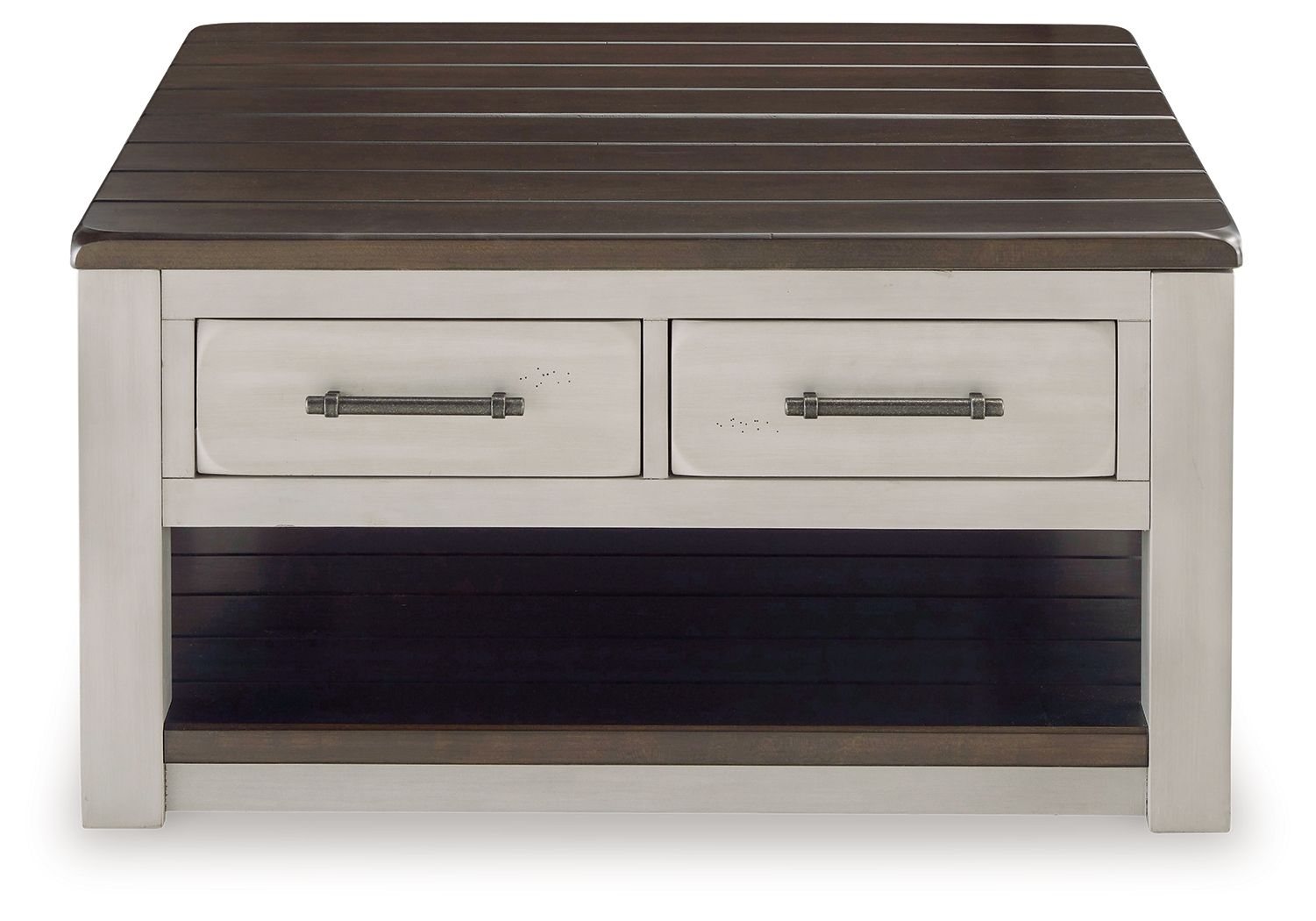 Darborn - Table basse relevable - Gris / Marron