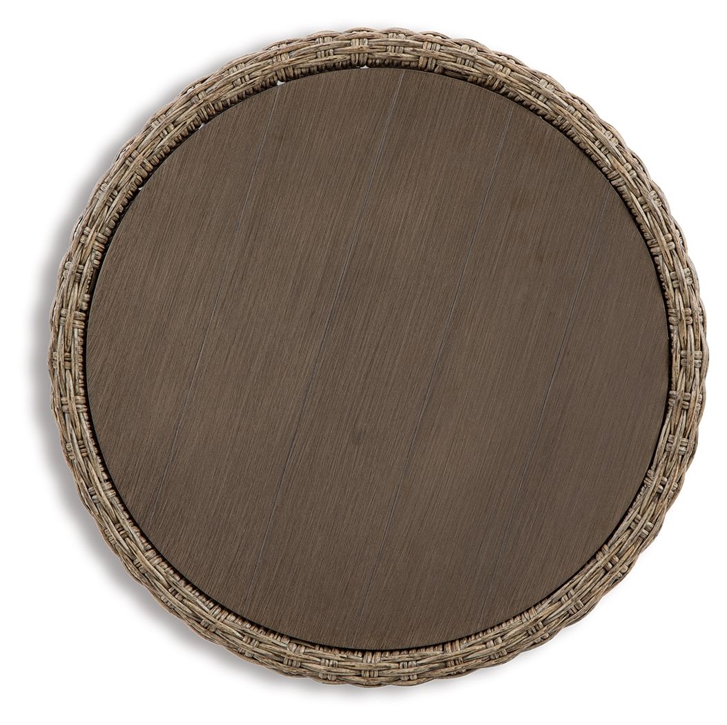 Danson - Table d'appoint ronde - Beige