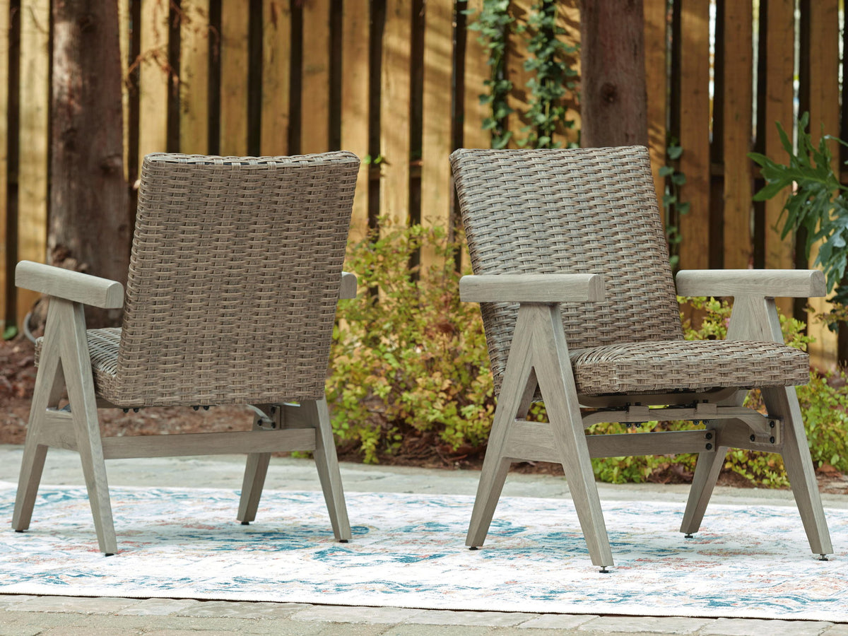Cliff Trails - Fauteuil à bascule (lot de 2) - Beige